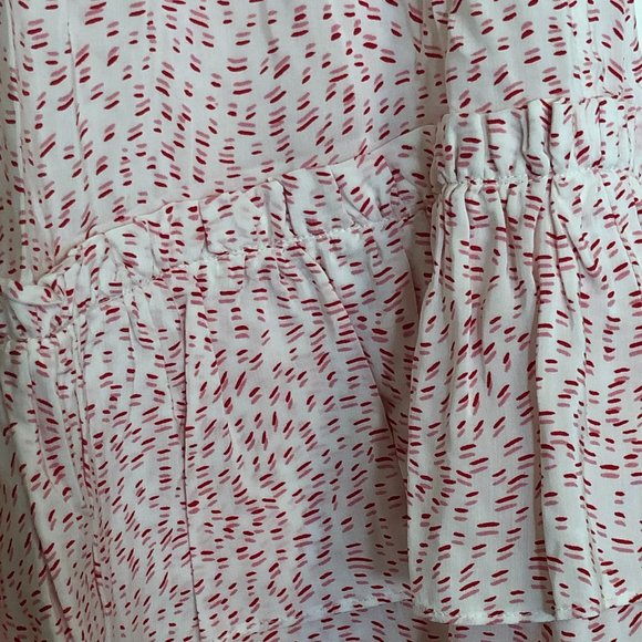 & Other Stories Flounce Ruffle Tiered Mini Skirt - Picture 4 of 4